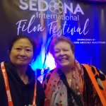 With Vickie Sampson discussing what the the moon sounds like at the 2022 Sedona Intl Film Fest.